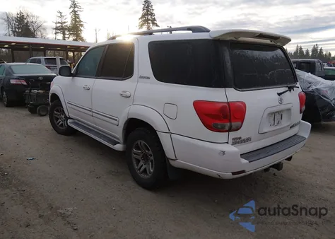 2005 Toyota Sequoia Limited V8 from USA, damaged, VIN 5TDBT48A45S251645